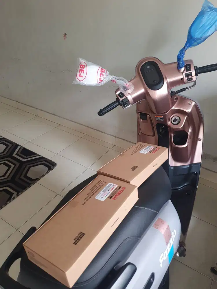 Dijual Yamaha Fazzio 2025 Hybrid Graycefull Pink