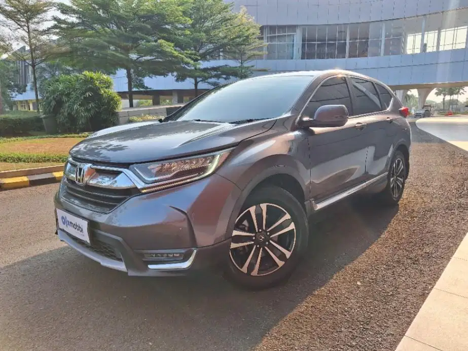 DP MURAH Honda CR-V 1.5 Turbo Prestige Bensin-AT 2018 Abu C8GDT