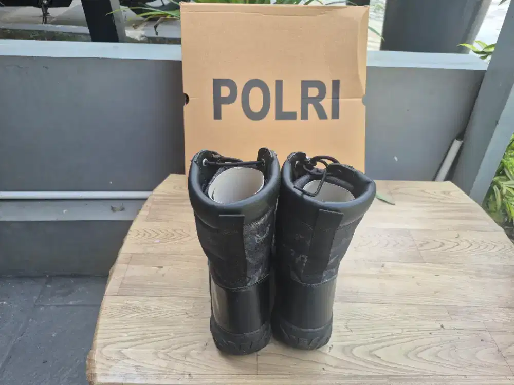 SEPATU TACTICAL POLRI – KOKOH & SIAP PAKAI