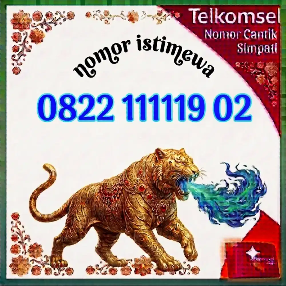 Nomer cantik simpati 12 digit telkomsel