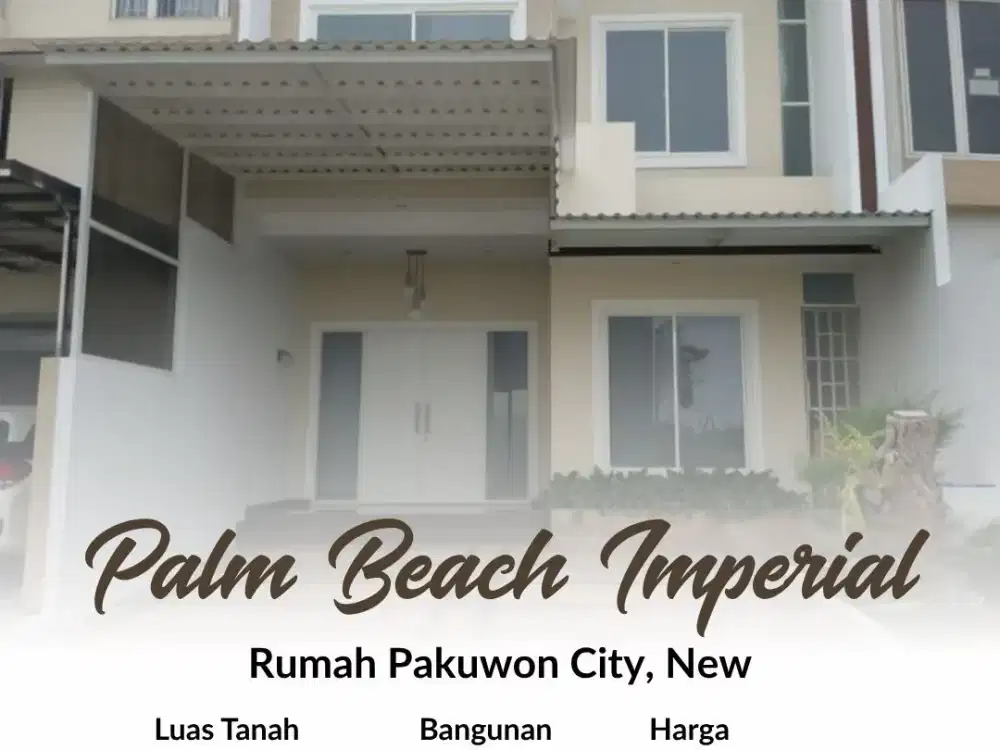 Rumah Palm Beach Imperial, Pakuwon City, New