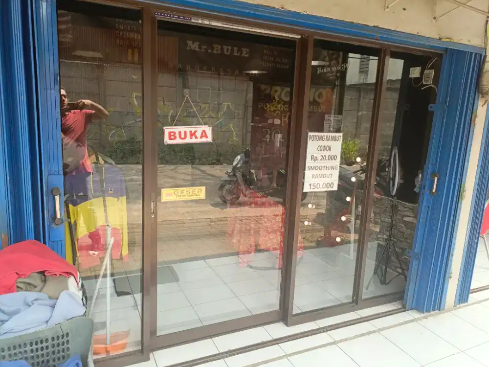 Jual pintu kaca aluminum