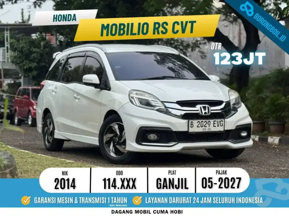 Honda Mobilio RS 1.5 CVT 2014 TERMURAH