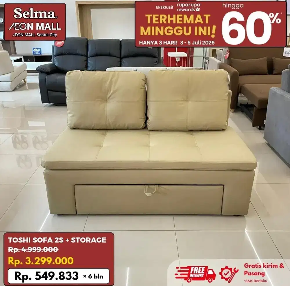 Sofa toshi storage