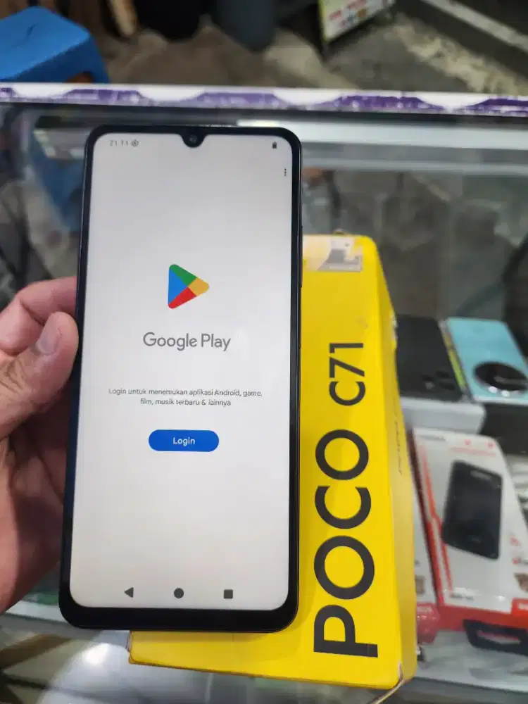 Poco C71 4+4/128 Garansi Resmi
