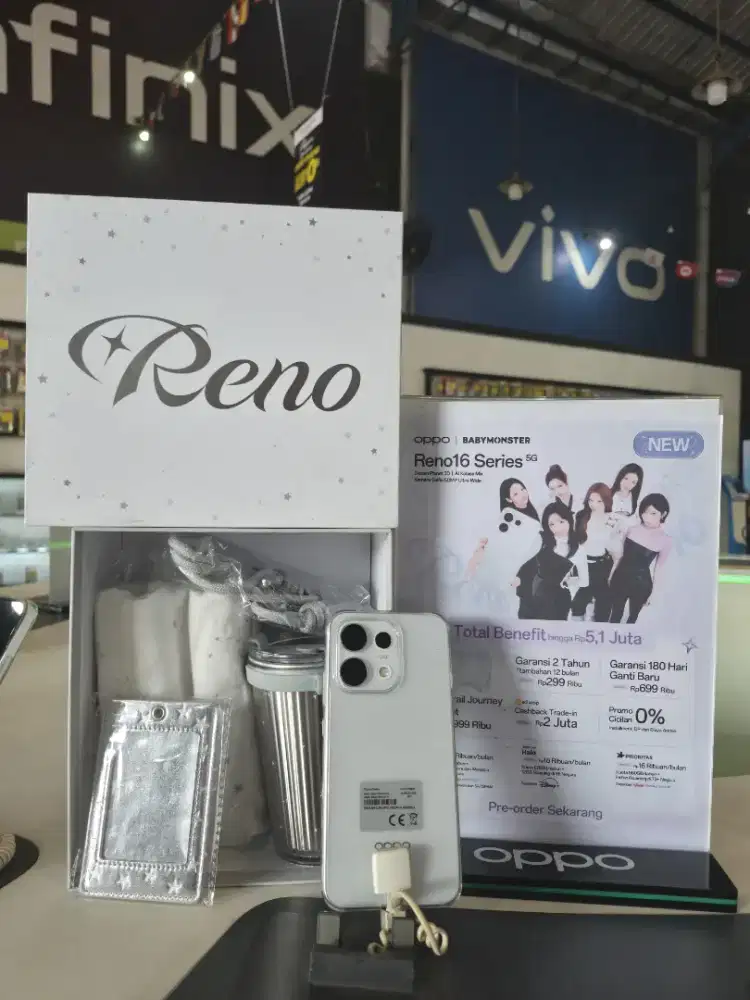 Pree order oppo reno 16 F5G