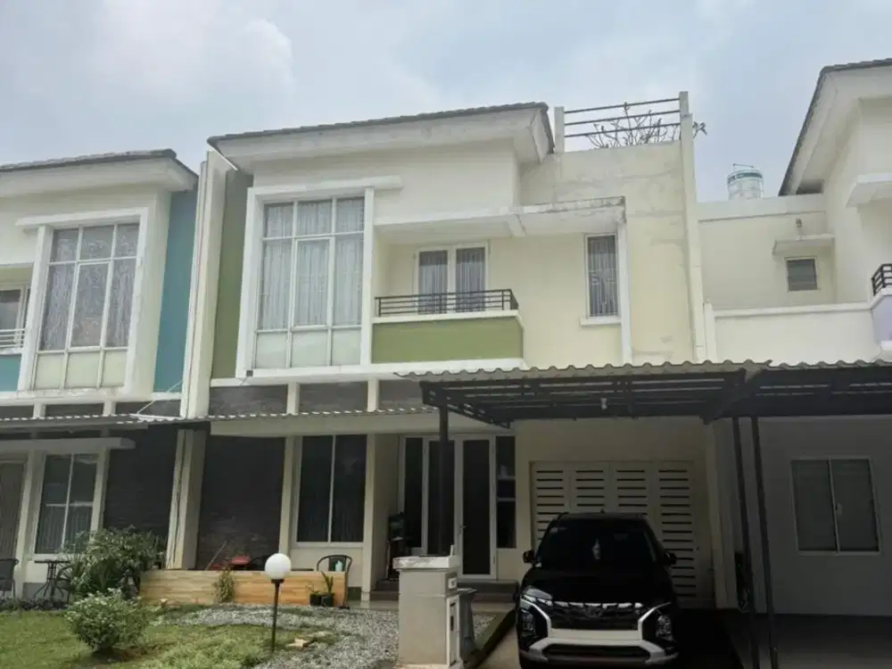 DIJUAL DENGAN HARGA MURAH CLUSTER CHRYSOCOLA-PHG DI GADING SERPONG SEMI FURNISHED, KT 4+1