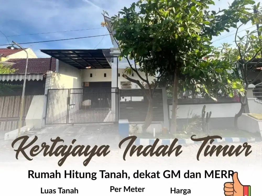 Rumah Kertajaya Indah Timur, Strategis