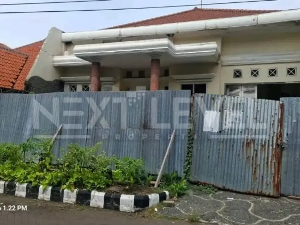 Dijual rumah hitung tanah di Gayungsari Surabaya selatan lokasi strategis