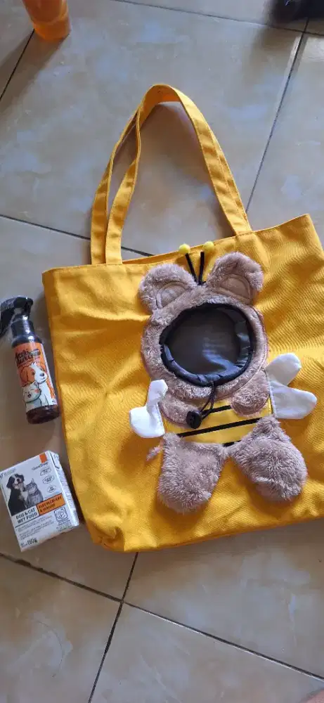 Tas kucing / anjing bentuk lebah