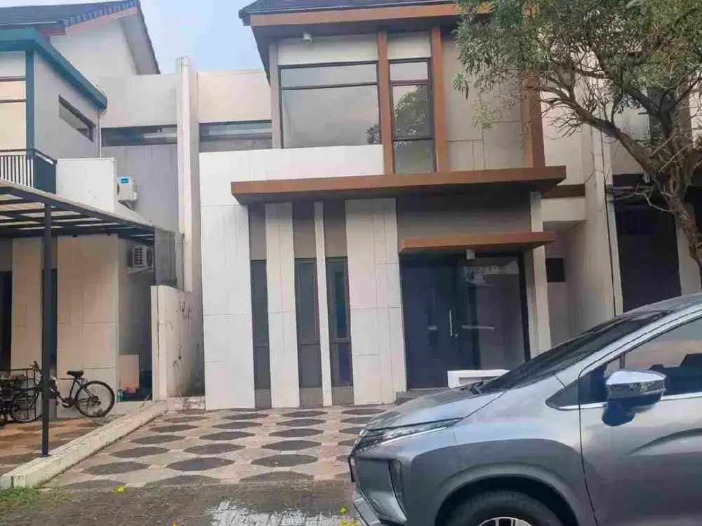 Dijual Rumah 2 Lantai Row Jalan Luas Cluster Foglio Foresta