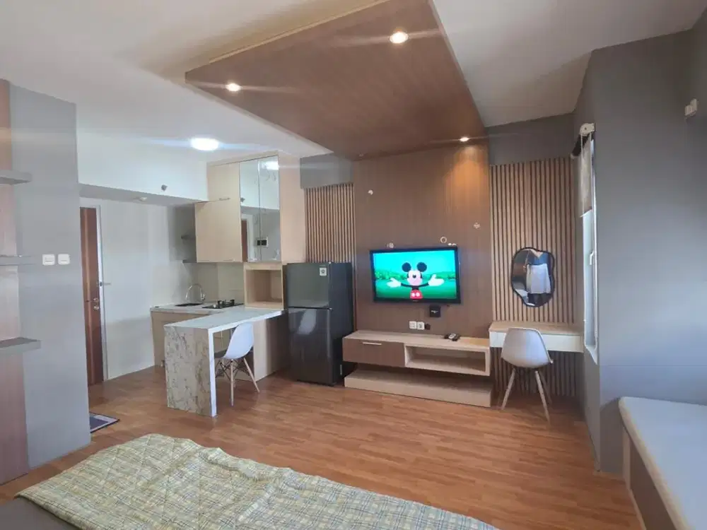 Dijual Apartement 2 BR Loss Studio Full Furnish Puncak Kertajaya HIS