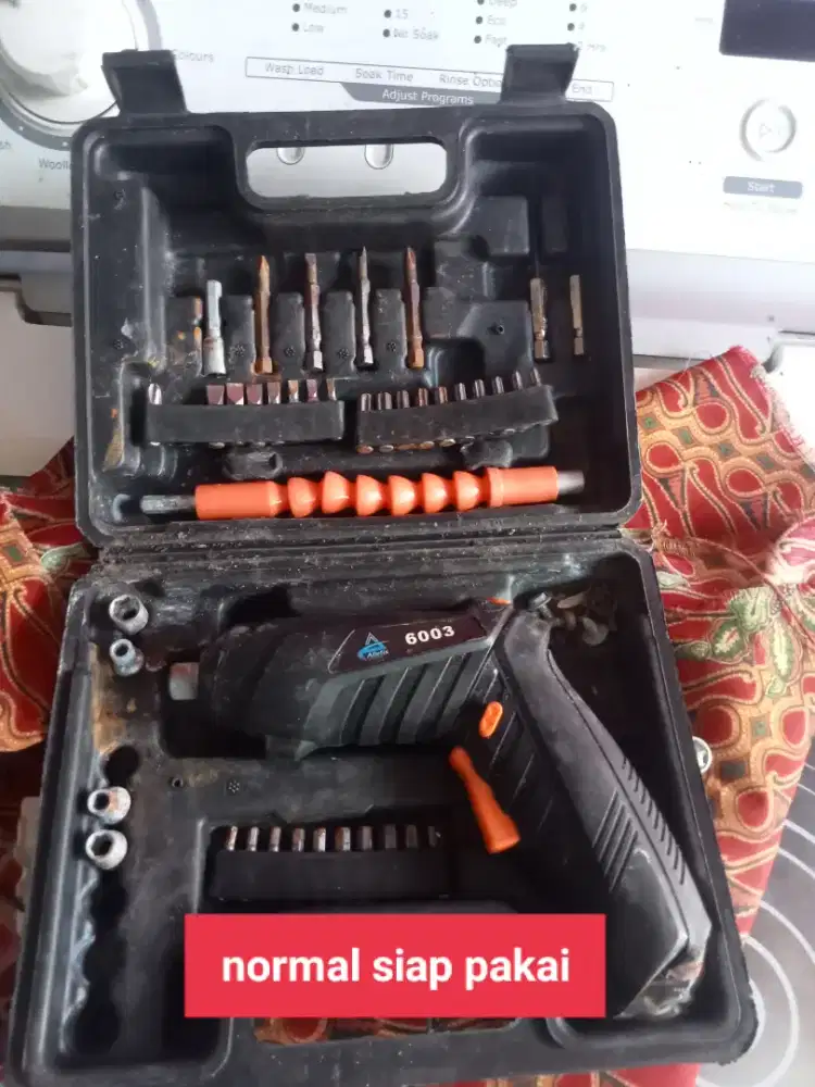 Bor baterai dan tang crimping