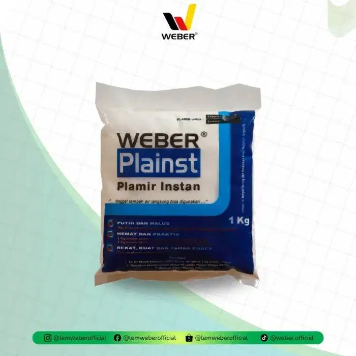 Weber Plamir Instan 1kg/Plamir tembok