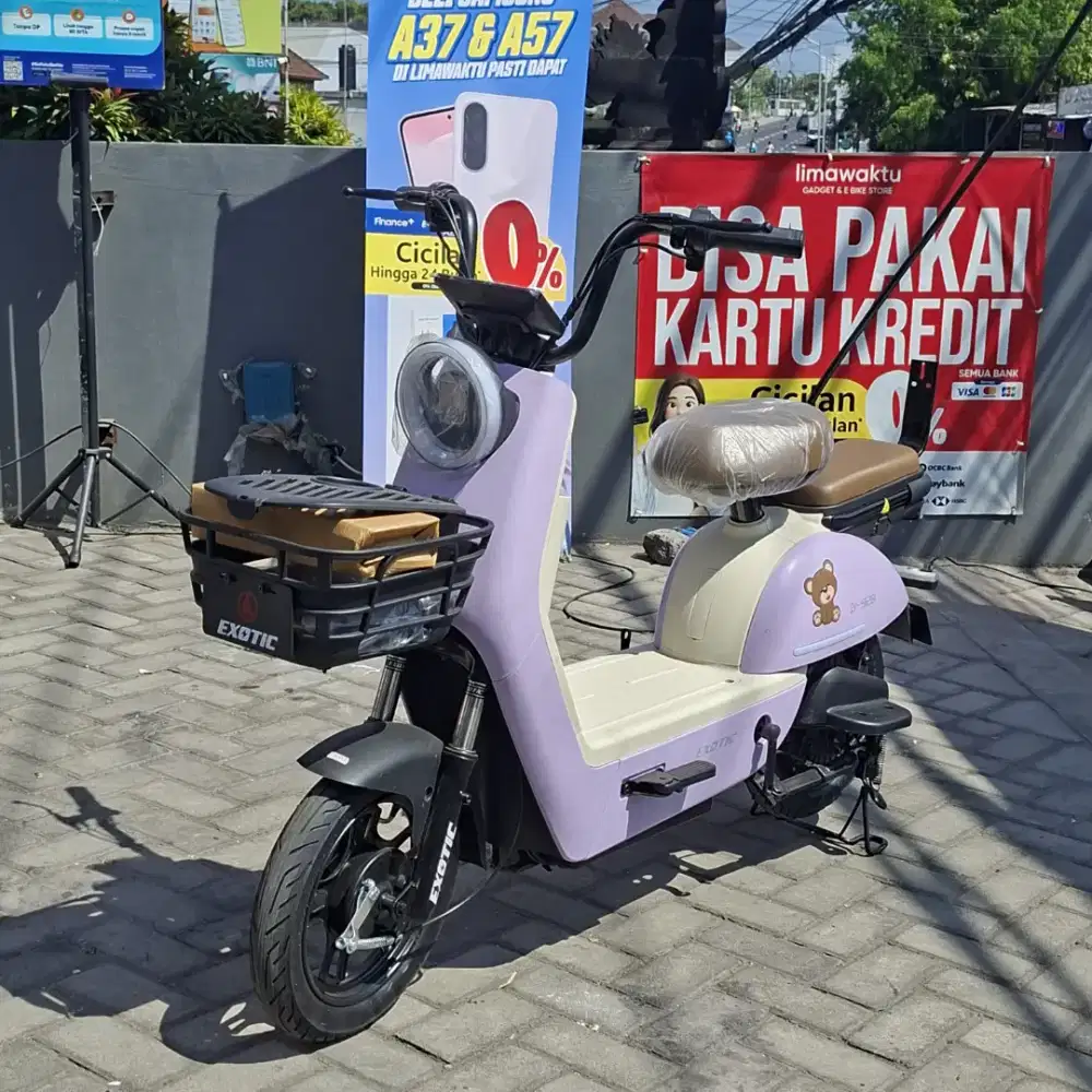 Sepeda Listrik Exotic EV 928 hanya 4jutaan