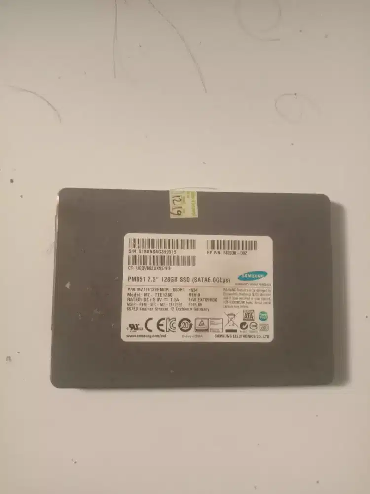 SSD SAMSUNG PM851 128GB SATA 2,5
