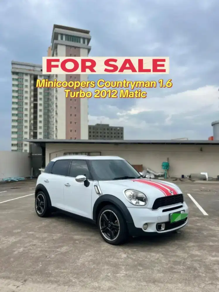 Mini Cooper Countryman 1.6 S 2012 Sunroof Matic Putih Kondisi Mulus