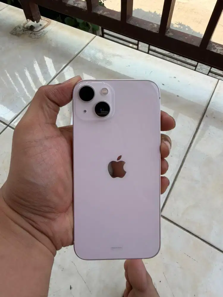 Iphone 13 ibox 128GB pink mulus murah
