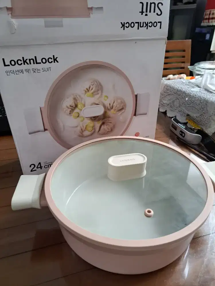 panci LocknLock Suit IH Low Casserole 24cm