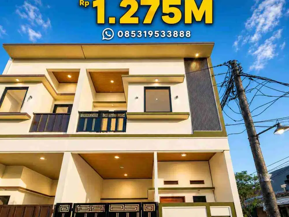 Wilson Rumah baru uk 6x10 di poris indah