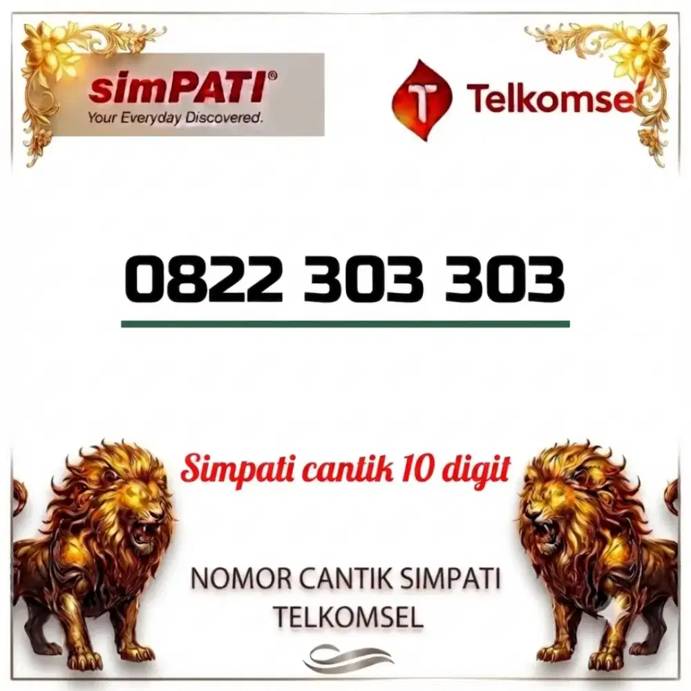 Nomor Cantik simpati Telkomsel flash 10
