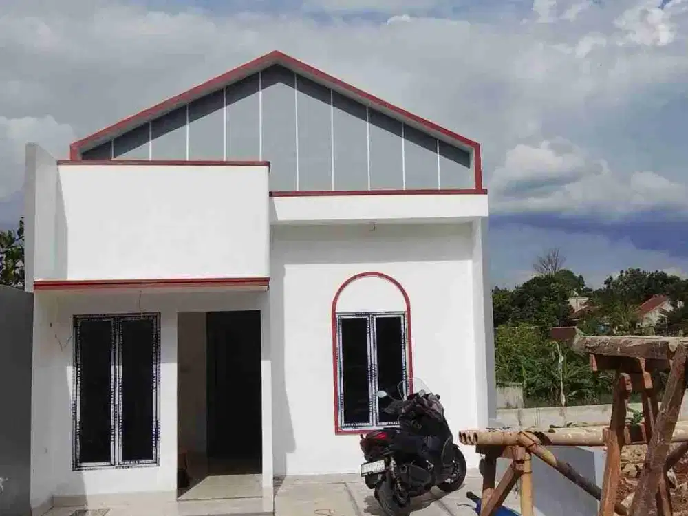siap huni rumah Scandinavia free sertifikat dan canopy