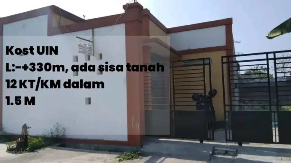 Dijual kost UIN L:330m