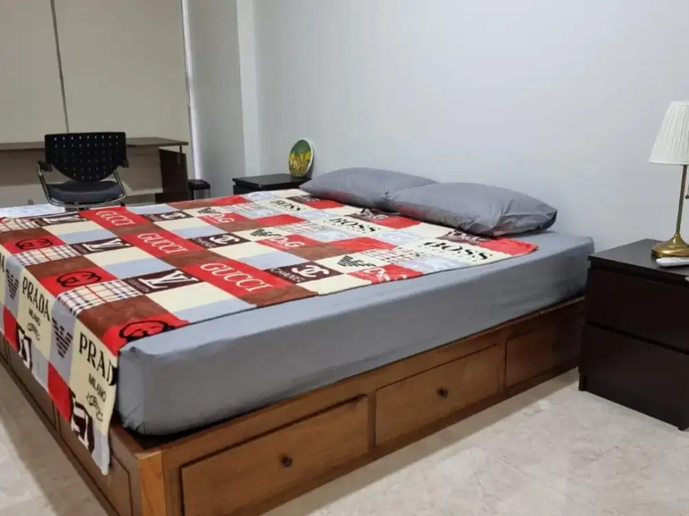 Disewakan Apartment Gold Coast Pik, Luas 51M2, Furnished, Harga : 110 Jt/Thn