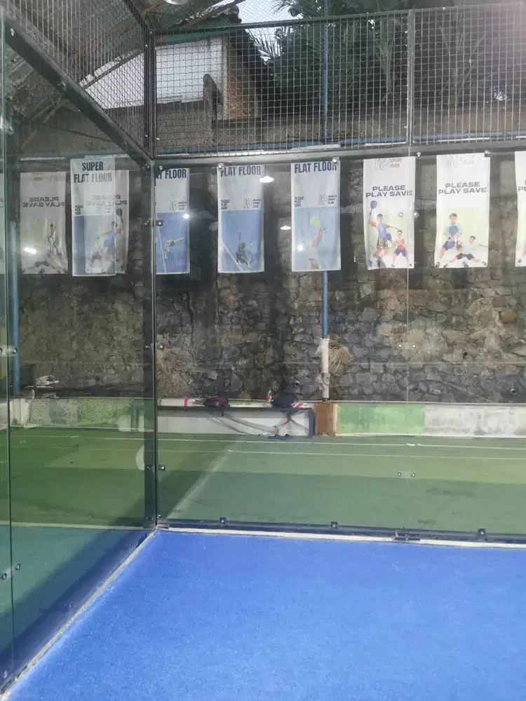 Jual 1 set Padel Court kondisi prima
