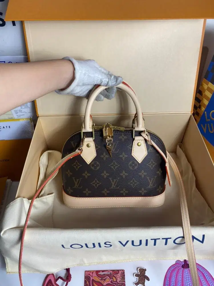 preloved 2022 alma bb monogram authentic