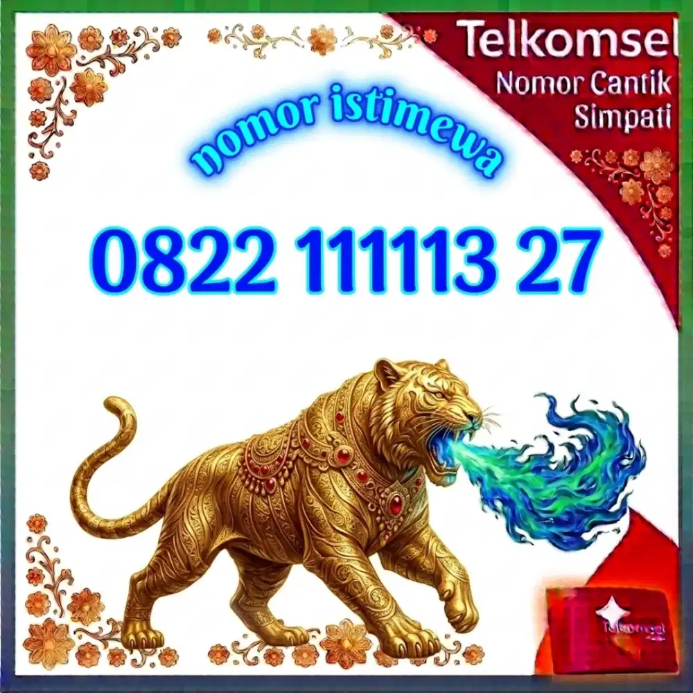 Nomor cantik simpati Telkomsel super panca