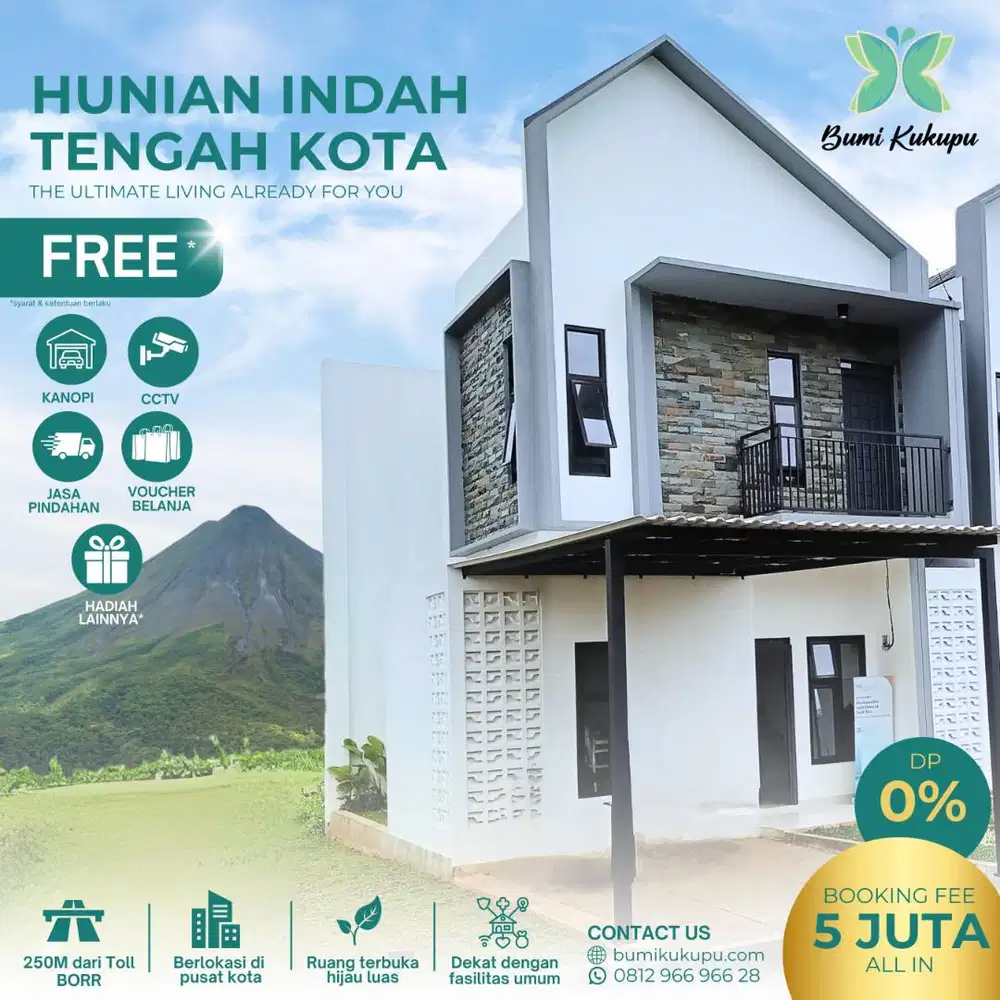 DIJUAL RUMAH BUMI KUKUPU HANYA 5 JUTA