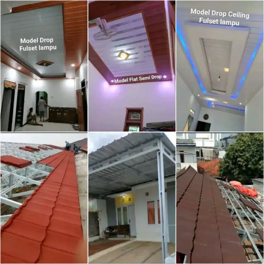 PLAFON PVC & BAJA RINGAN