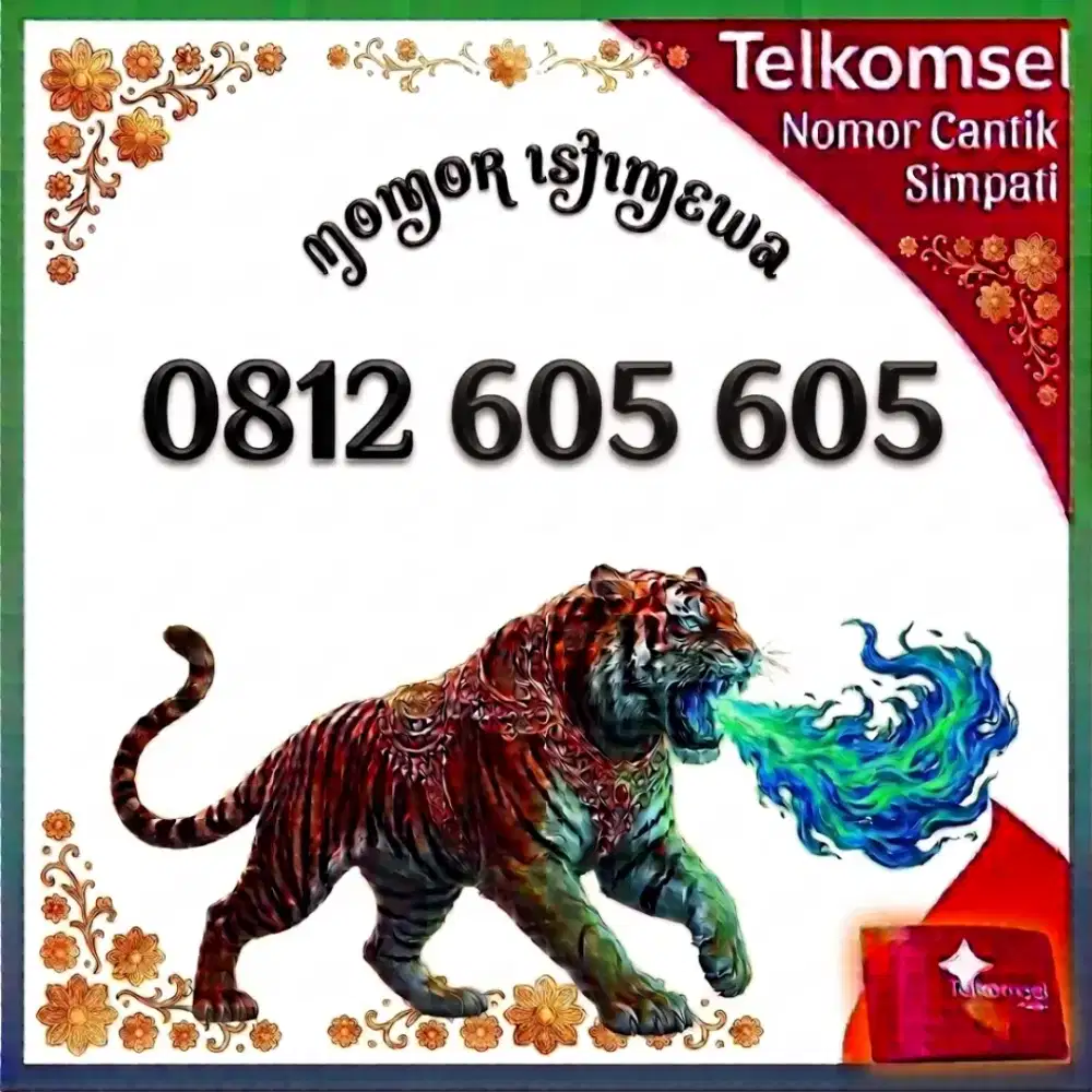Nomor cantik simpati Telkomsel flash 10 D