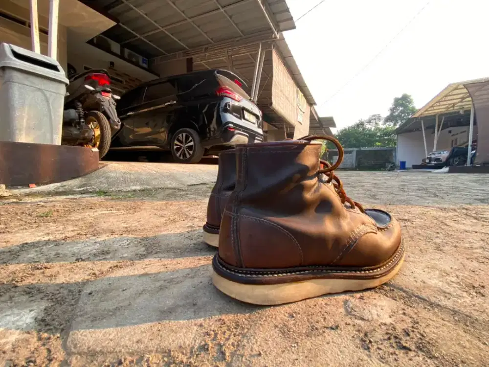 Dijual safety shoe, Redwing original 8883 brown kondisi 95% size 40-41