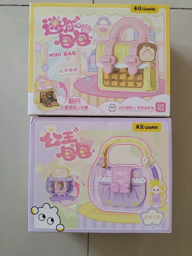 Mainan Anak Wekki Toys Bricks Bag Special Character Edition Lego