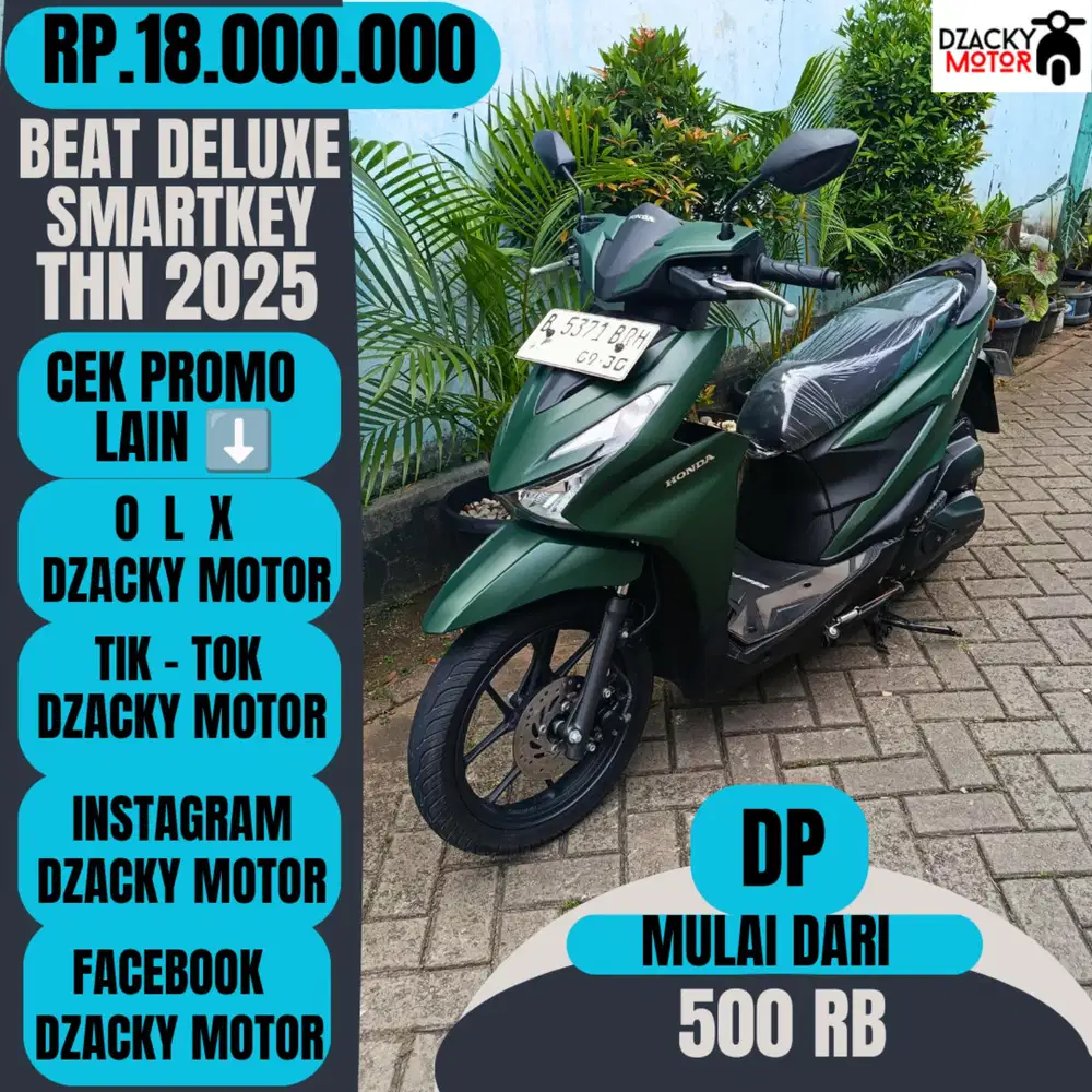BEAT DELUXE SMARTKEY 2025 SECOND LIKE NEW