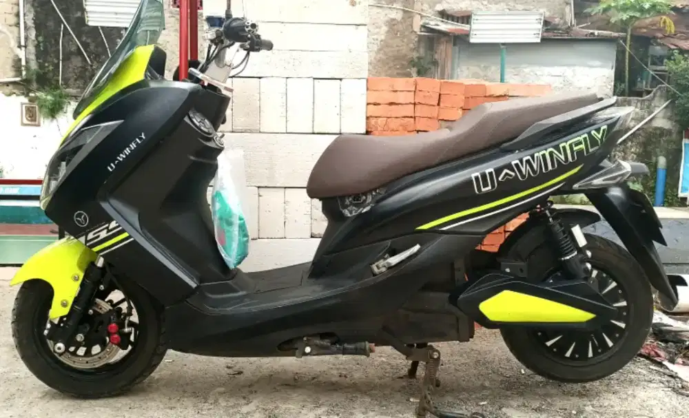 motor listrik Uwinfly X6 masih seger jarang pakai.