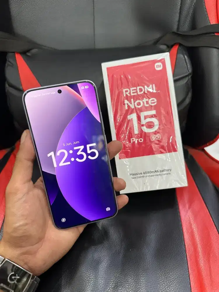 Redmi note 15 pro 5G ram 8/256 fullset original