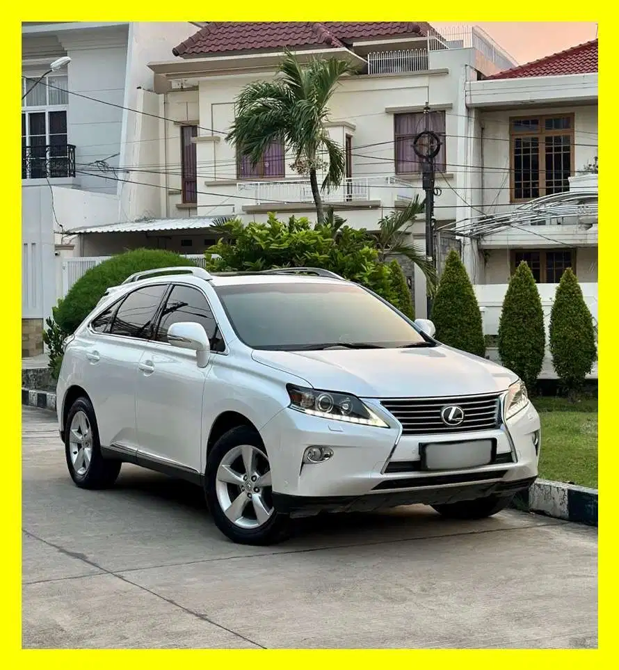 Lexus RX270 Tahun 2013 RX-270 CBU JAPAN HK Warna Putih Pajak Panjang