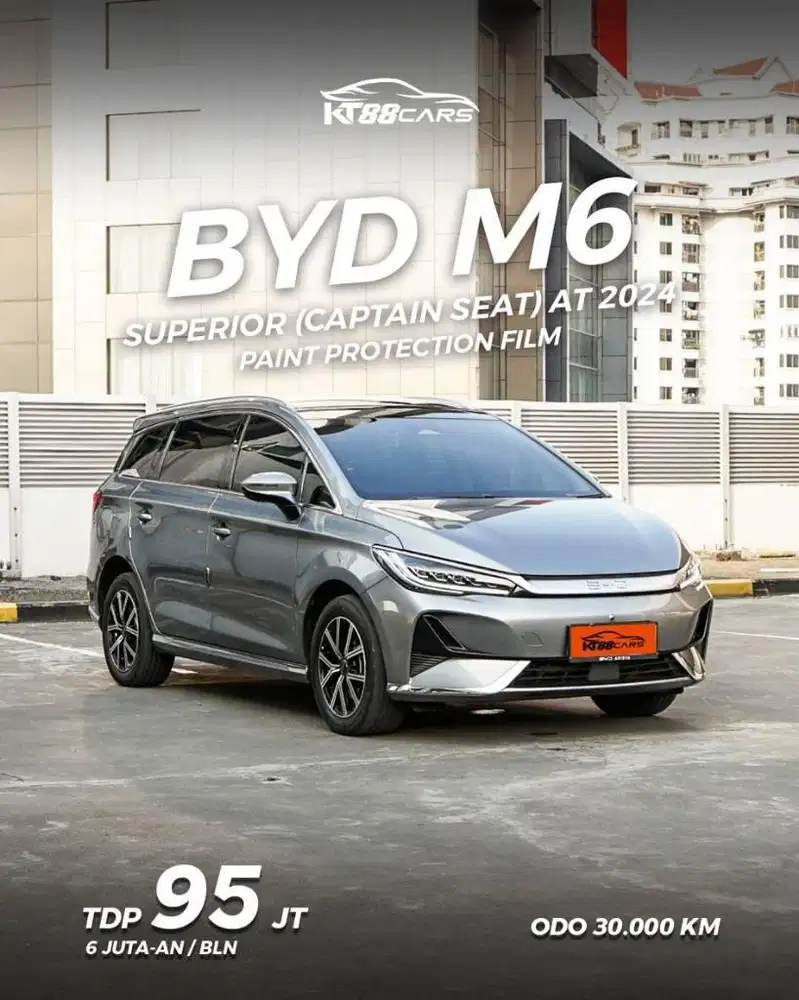 BYD M6 Superior Captain Seat AT 2024 Km 30 Rb