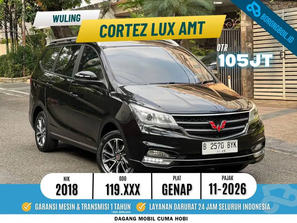 Wuling Cortez Lux MT Hitam 2018