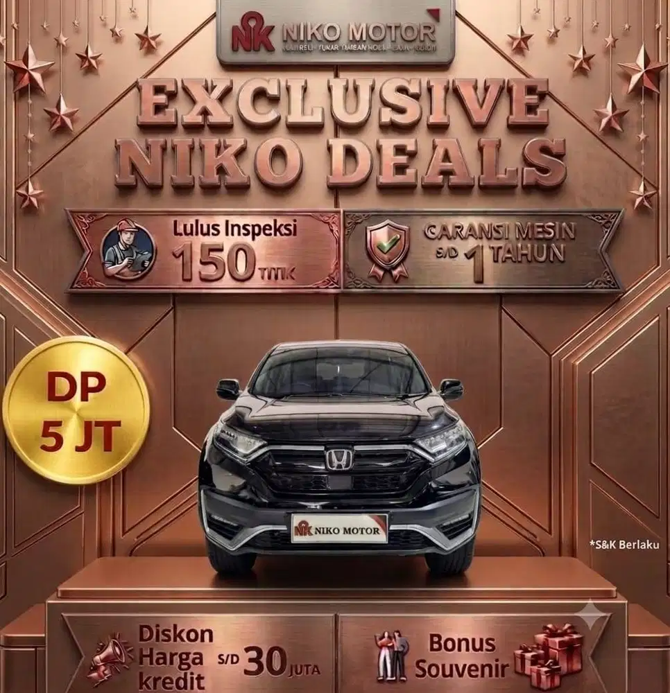 (ANTIK KM34RB) CRV PRESTIGE SENSING 2021 AT : 2020|2022