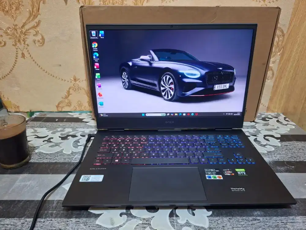 Laptop Hp Omen 16-C0xxx Amd Ryzen 7 5800H -16GB -SSD 512GB -GAMING
