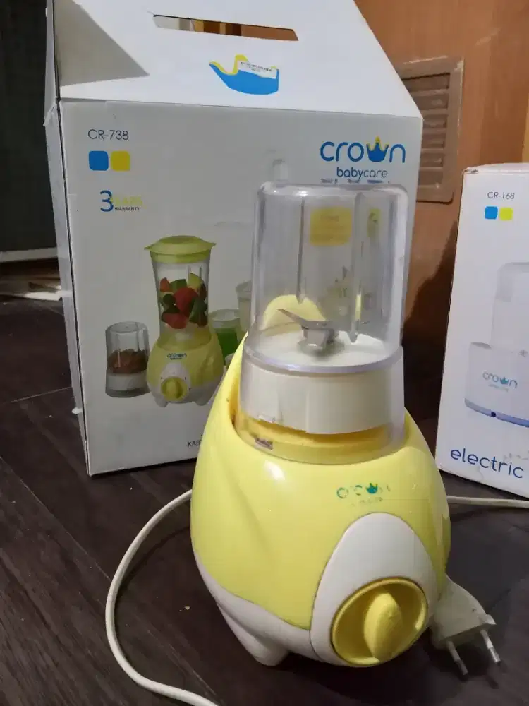 JUAL MURAH / preloved merk CROWN blender bayi atau food processor