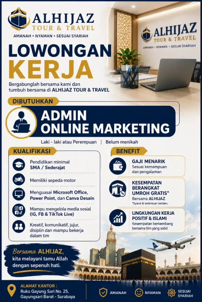 ADM ONLINE MARKETING HAJI UMROH