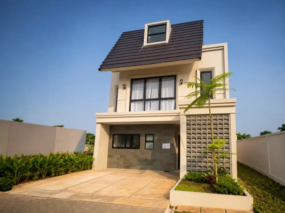 Rumah Siap Huni Luas 97 Fasilitas Lengkap Compact Strategis Dkt Tol Narogong