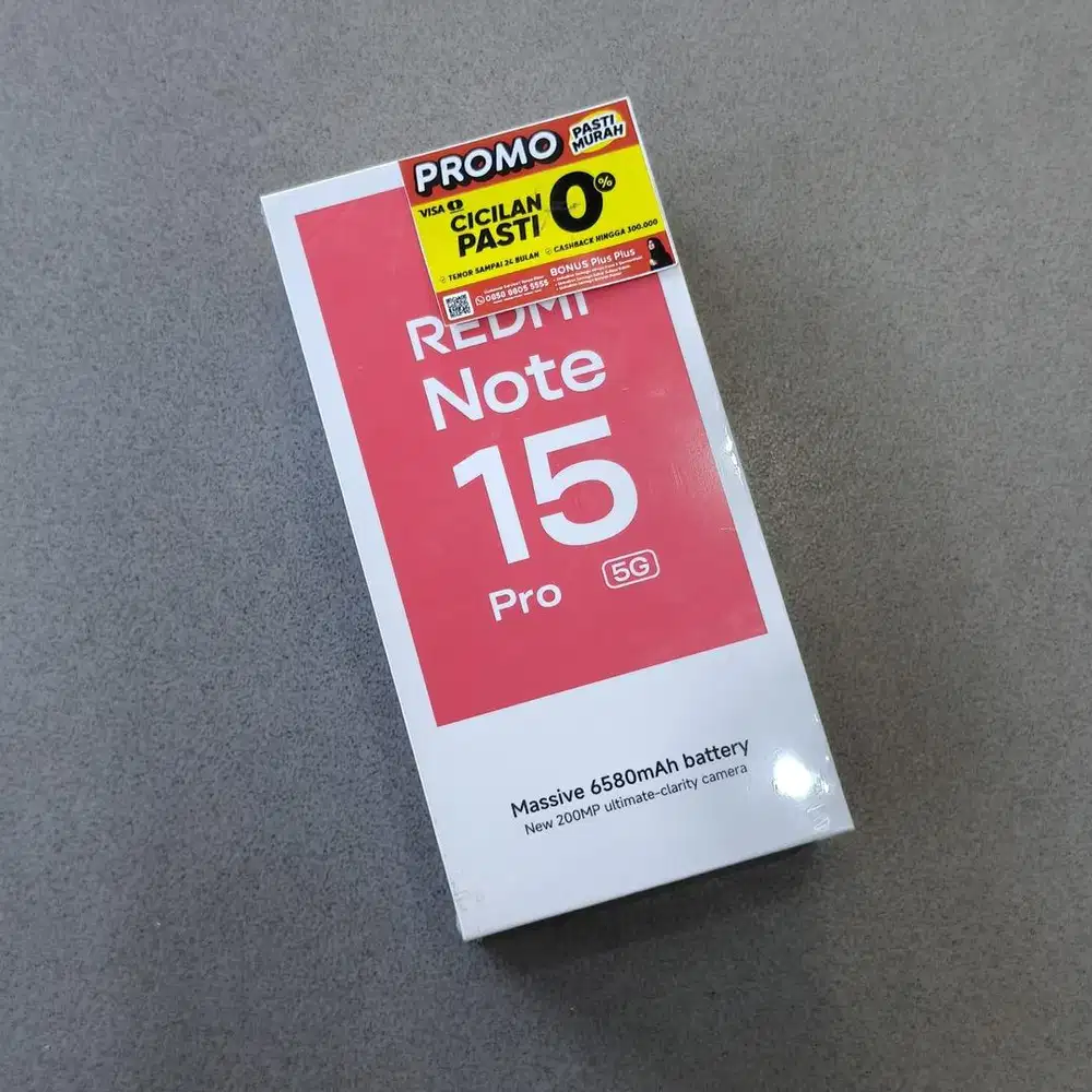 REDMI NOTE 15 PRO 5G KREDIT CICILAN 0%
