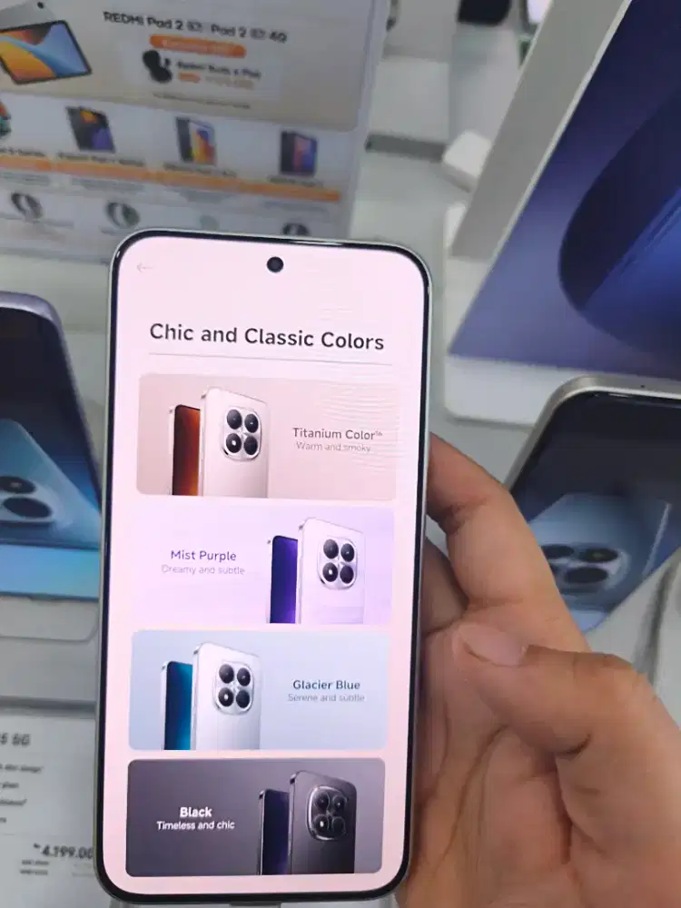 Readyy cicilan Redmi Note 15 Pro 5G syarat KTP saja.