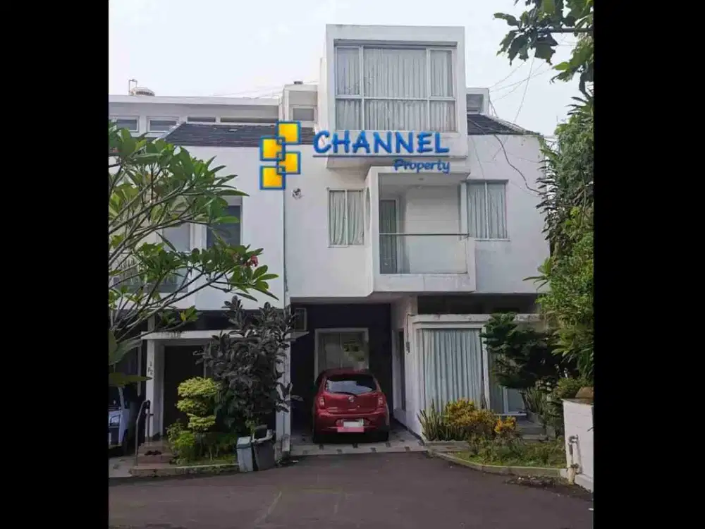 Jual Cepat Rumah 3 Lantai Semi Furnished Serua Indah Ciputat Tangsel, An